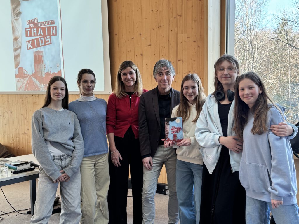 Autorenlesung für die achten Klassen des Gymnasiums Putzbrunn - 1